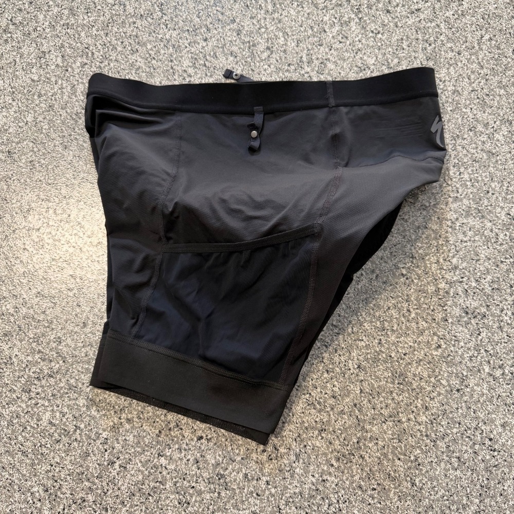 Specialized Cycling Shorts Padded Tights Adult XL Black Bike Biking 15" Length